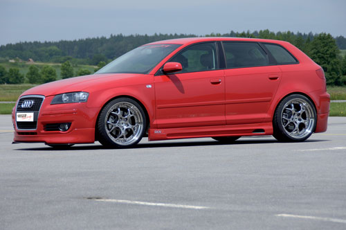 Rieger Tuning spojler, p�edn� n�razn�k, zadn� n�razn�k, tuning bo�n� prahy, tuning k��dlo