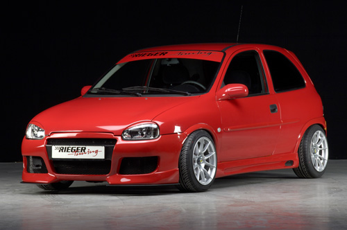 Rieger Tuning spojler, p�edn� n�razn�k, zadn� n�razn�k, tuning bo�n� prahy, tuning k��dlo