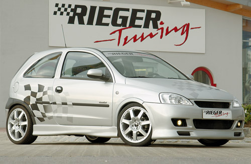 Rieger Tuning spojler, p�edn� n�razn�k, zadn� n�razn�k, tuning bo�n� prahy, tuning k��dlo