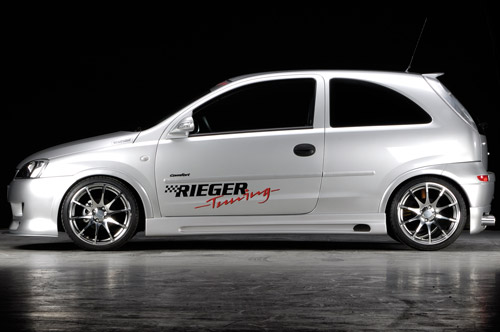 Rieger Tuning spojler, p�edn� n�razn�k, zadn� n�razn�k, tuning bo�n� prahy, tuning k��dlo