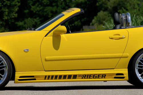 Rieger Tuning spojler, p�edn� n�razn�k, zadn� n�razn�k, tuning bo�n� prahy, tuning k��dlo