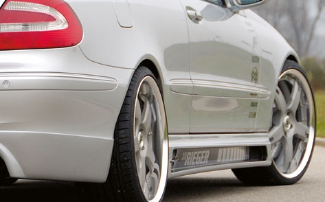 Rieger Tuning bo�n� pr�h Carbon-Look Mercedes CLK W209