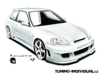 Bodykit Honda Civic - Eagle RXX Hatchback