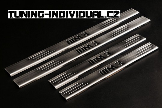 Bmw E30, E36, E46 - nerezov� prahov� li�ty M3