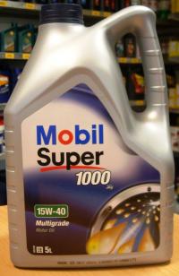 Mobil SUPER 1000 X1 15W-40 5lt