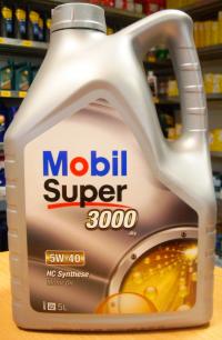 Mobil SUPER 3000 X1 5W-40 5lt