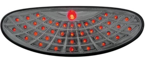 Koncov� mlhov� sv�tlo Peugeot 206 43 LED �ern� chrom