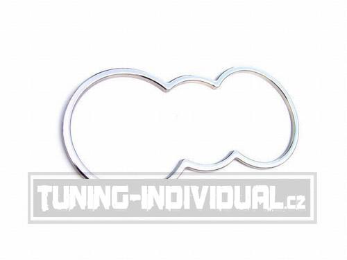 �koda Octavia II - nerez chrom r�me�ek n�pojov�ho boxu NEW