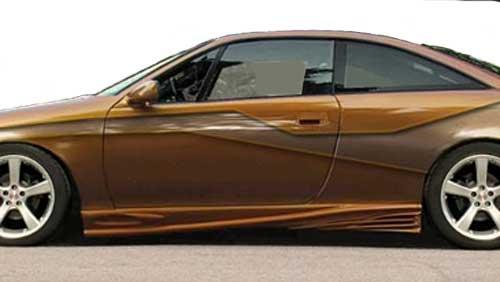 Opel Calibra - prahy