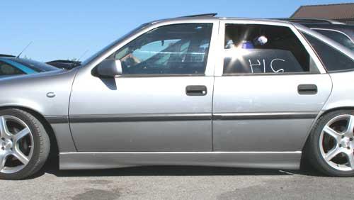 Opel Vectra A - prahy