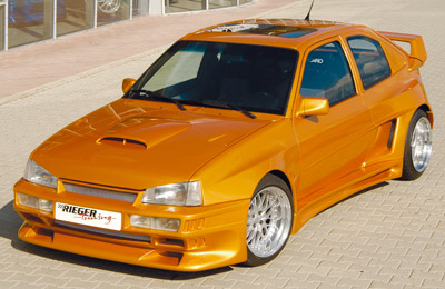 Rieger Tuning spojler, p�edn� n�razn�k, zadn� n�razn�k, tuning bo�n� prahy, tuning k��dlo