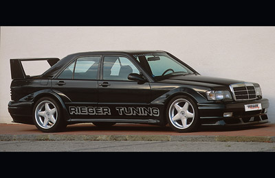 Rieger Tuning Lem blatn�ku EVO III lev� Mercedes 190 W201