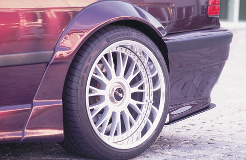 Rieger Tuning Lem blatn�ku Infinity II zadn� lev� BMW E36 (�ada 3)