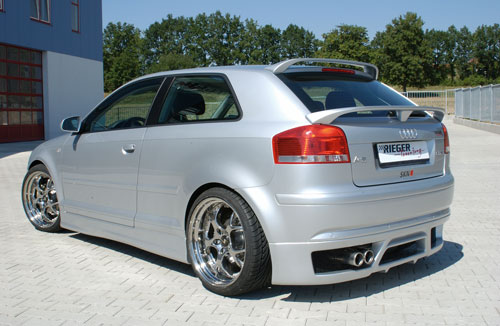 Rieger Tuning spojler, p�edn� n�razn�k, zadn� n�razn�k, tuning bo�n� prahy, tuning k��dlo