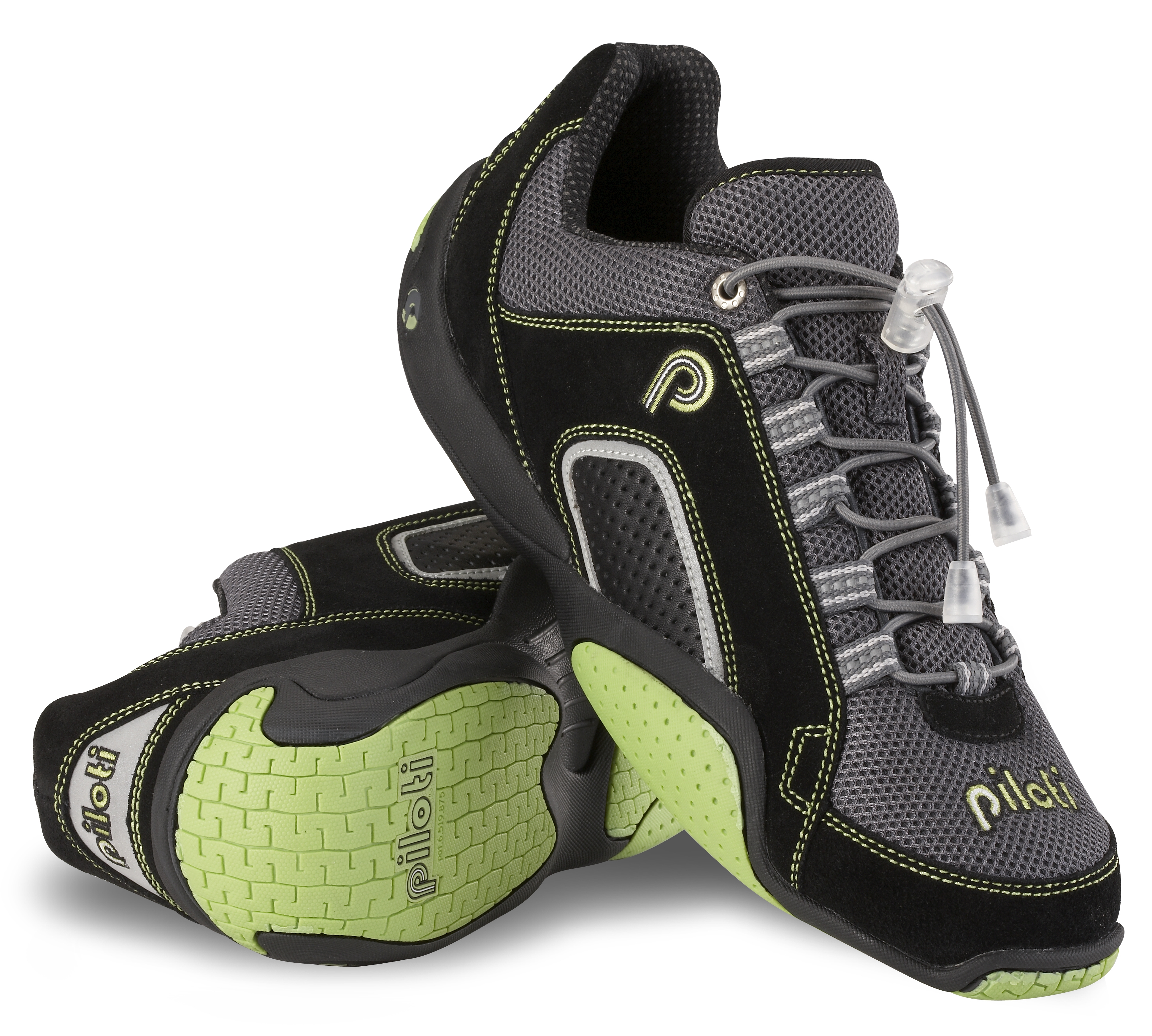 Piloti Touring Turismo boty, zeleno �edo �ern�