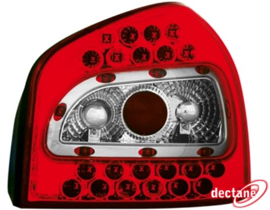 Zadn� sv�tla Audi A3 8L 09.96-04 �even�/krystal LED