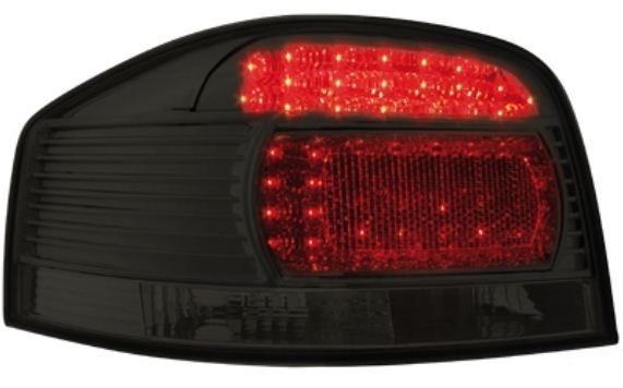 Zadn� sv�tla Audi A3 8P 03+ �erven�/krystal LED