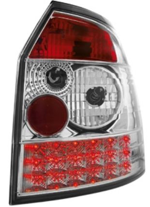 Zadn� sv�tla Audi A4 B6 Avant 01-04 chrom LED