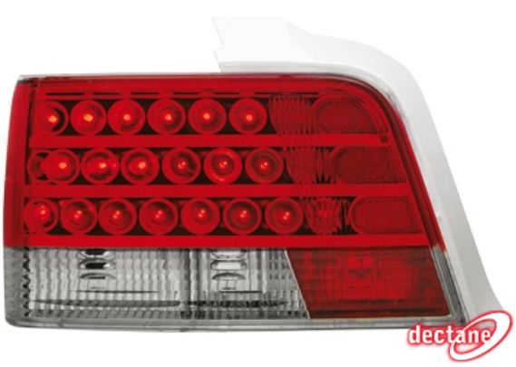 Zadn� sv�tla BMW E36 Lim. 92-98 �erven�/krystal LED