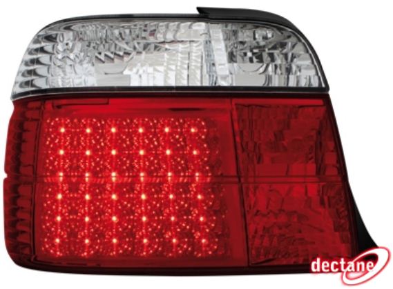 Zadn� sv�tla BMW E36 Compact 91-00 �erven�/krystal