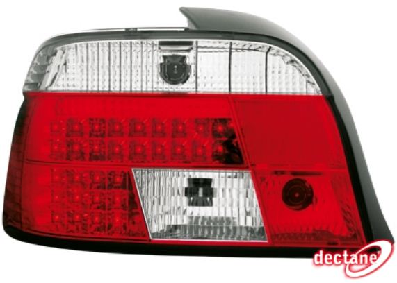 Zadn� sv�tla BMW E39 95-00 �erven�/krystal LED