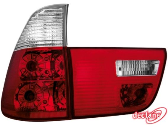 Zadn� sv�tla BMW X5 00-02 �erven�/krystal