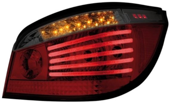 Zadn� sv�tla BMW E60 04+ �erven�/�ern� LED