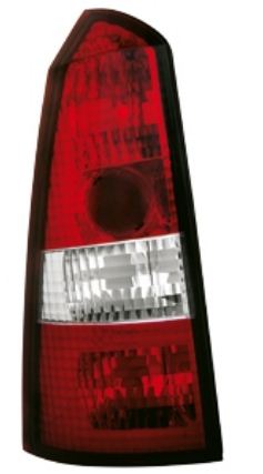 Zadn� sv�tla Ford Focus Turnier 99-05 �erven�/krystal