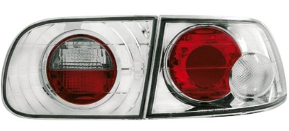 Zadn� sv�tla Honda Civic 92-95 3D chrom