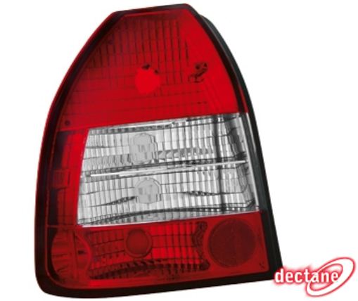 Zadn� sv�tla Honda Civic 96-02 3D �erven�/krystal