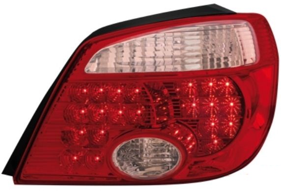 Zadn� sv�tla Mitsubishi Outlander 05-06 �erven�/krystal LED