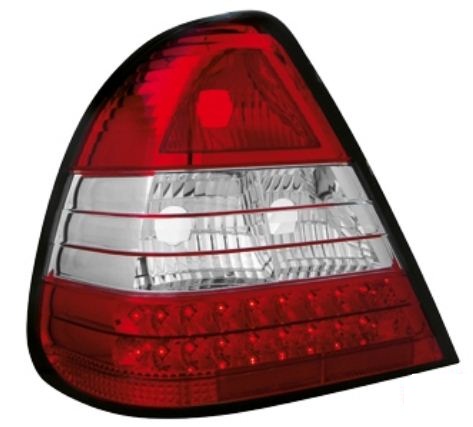 Zadn� sv�tla Mercedes Benz W202 94-00 C-Klasse �erven�/krystal LED