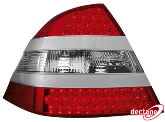 Zadn� sv�tla Mercedes Benz W220 S-Klasse st��brn� LED