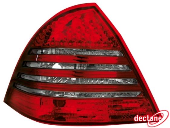 Zadn� sv�tla Mercedes Benz W203 C-Klasse 00-04 �erven�/�ern� LED