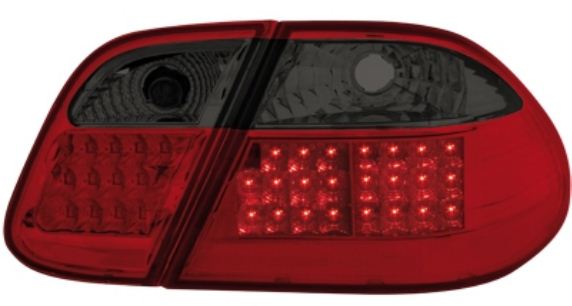 Zadn� sv�tla Mercedes Benz CLK C208 06.97-06 �erven�/�ern� LED