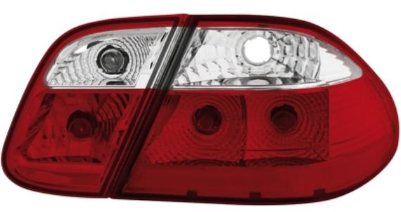 Zadn� sv�tla Mercedes Benz CLK W208 06.97-02 �erven�/krystal