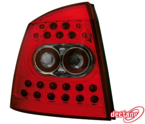 Zadn� sv�tla Opel Astra G 98-04 �erven�/krystal LED