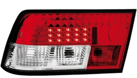 Zadn� sv�tla Opel Calibra 90-98 �erven�/krystal LED