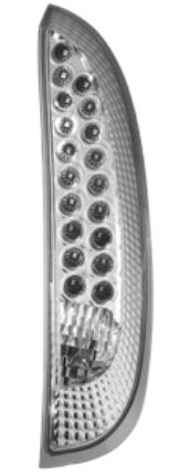 Zadn� sv�tla Opel Corsa C 00-06 krystal LED