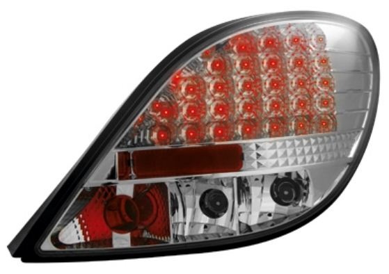 Zadn� sv�tla Peugeot 207 06+ chrom LED