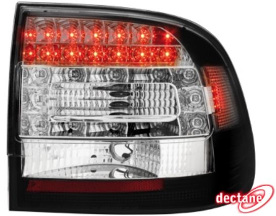 Zadn� sv�tla Porsche Cayenne 03-07 �erven�/krystal LED