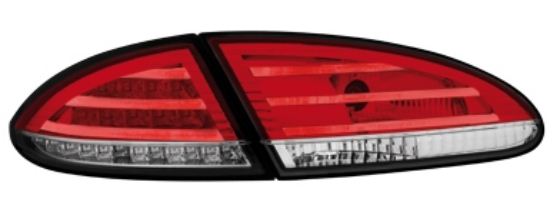 Zadn� sv�tla Seat Leon 05+ �erven�/krystal s indik�torem LED