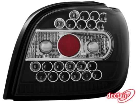 Zadn� sv�tla Toyota Yaris 98-05 �ern� LED