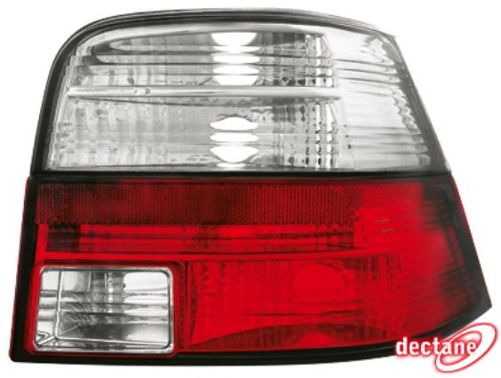 Zadn� sv�tla VW Golf IV 97-04 �erven�/krystal