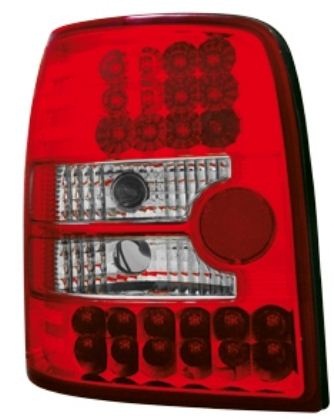 Zadn� sv�tla VW Passat 3B Variant 97-01 �erven�/krystal LED