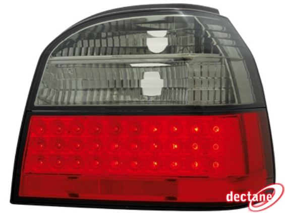 Zadn� sv�tla VW Golf III 91-98 �erven�/�ern� LED