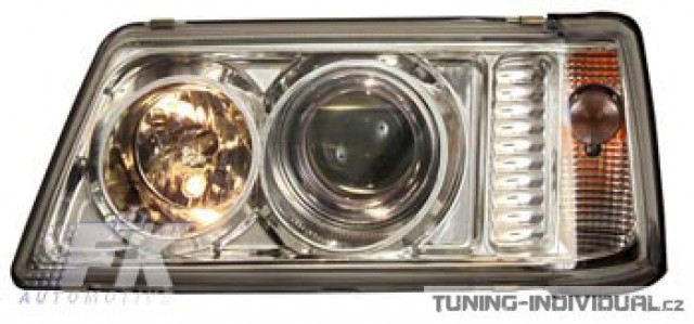 P�edn� sv�tla Angel Eyes na Peugeot 205 r.v.92- chromov�, p�r