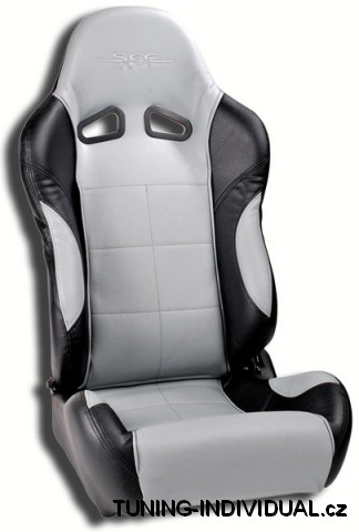 Sportovn� seda�ky SCE, ko�enkov�, polohovac�, �edo-�ern�.