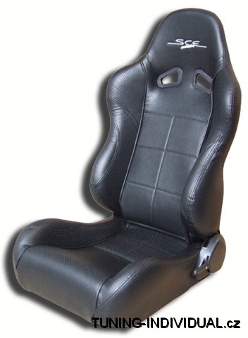 Sportovn� seda�ky SCE, ko�enkov� s d�rovan�m vzorem, �ern�.