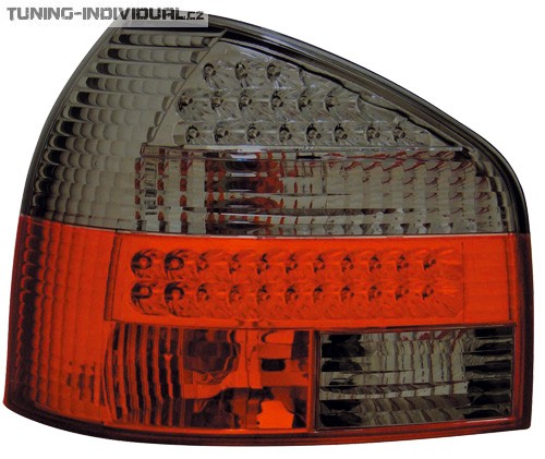 Zadn� �erveno kou�ov� LED lampy pro Audi A3 typ 8L. Cena za p�r.